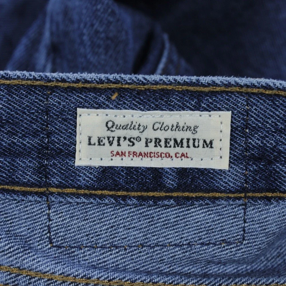 Levi's Premium 501 Original Jeans - Men's Straight Fit, Button Fly - Size W31